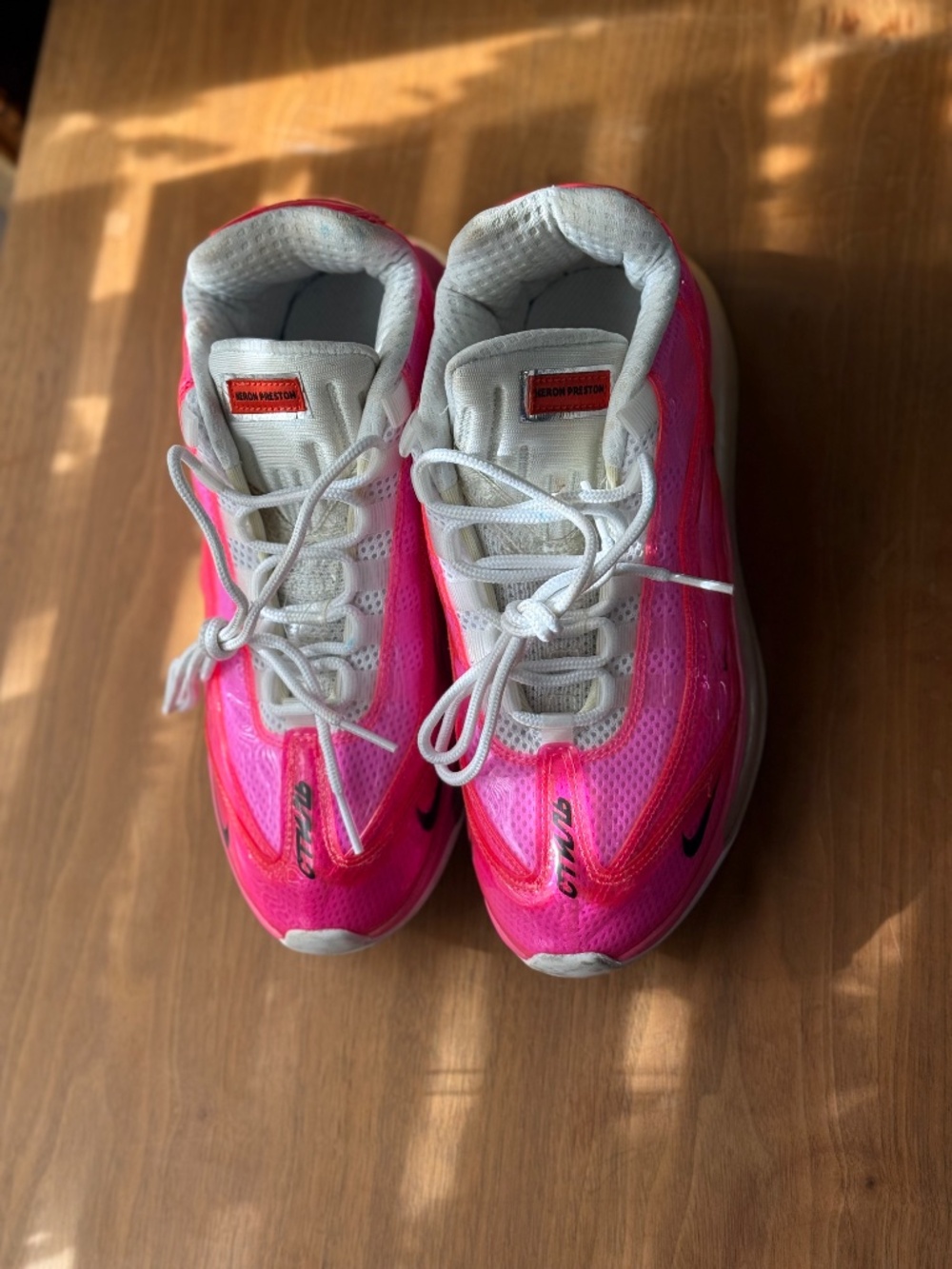 RARE Nike x Heron Preston Collab Air Max 720 Hyper Pink CK9761-997 Men’s 8.5 - Picture 6 of 16
